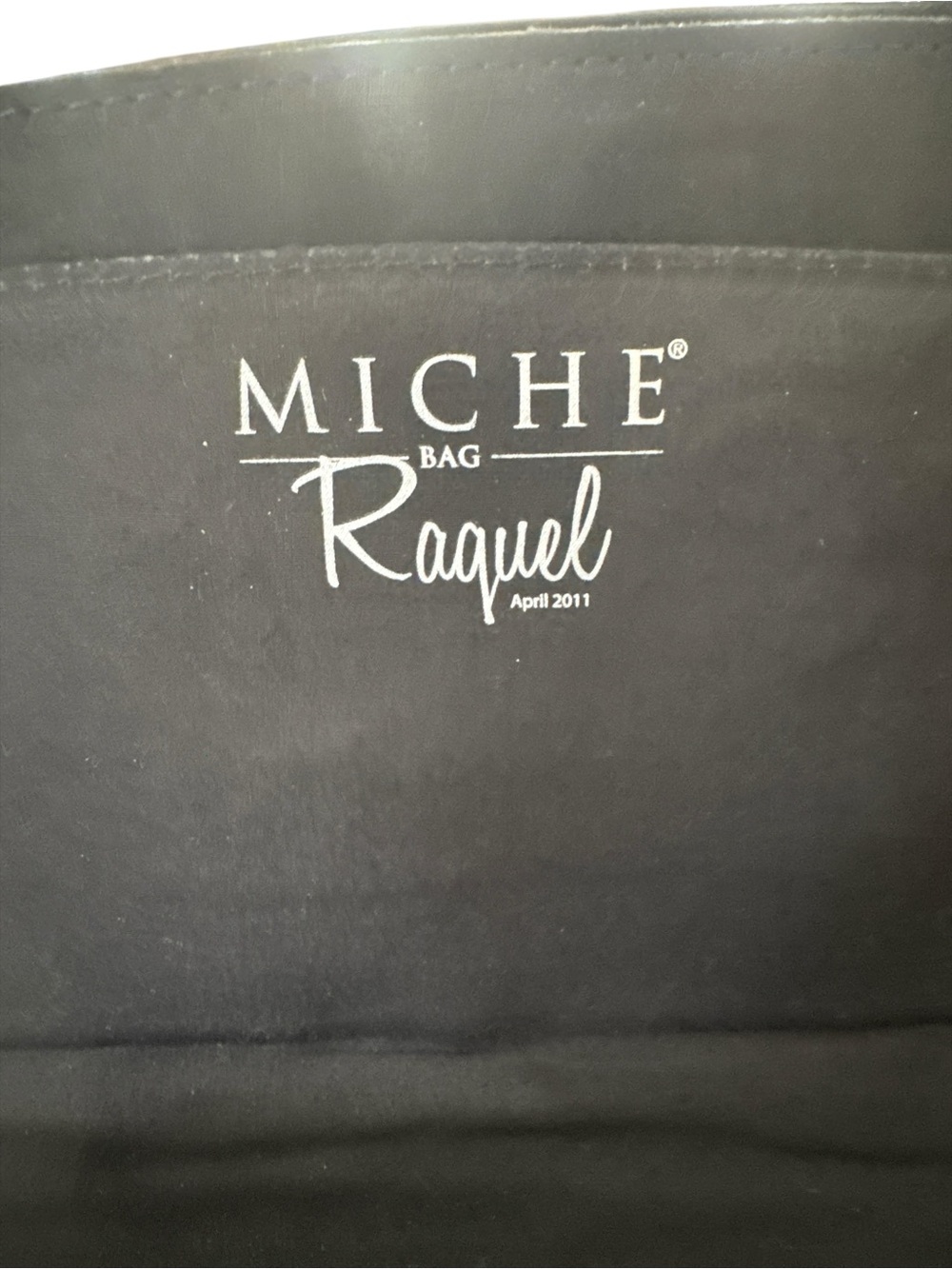 Y2K MICHE  Shoulder Bag with‎ Chain Handles 3 magnetic covers to make purses - Picture 9 of 9